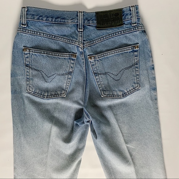 Harley Davidson Vintage RARE dip dye ombre jeans - Picture 6 of 15